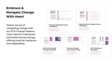 ECD Change Mastery Tools Bundle - Digital Download
