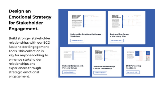 ECD Stakeholder Engagement Tools Bundle - Digital Download